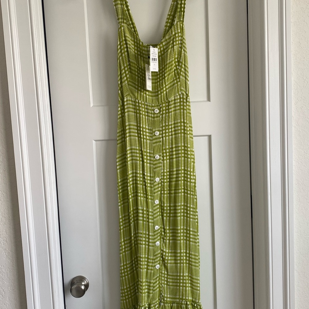 Faithful the brand Yasmin midi dreas djerra check